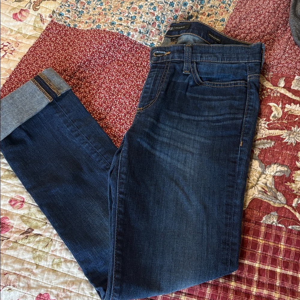 Buckle BKE Jeans Womens 27 Blue Skinny Dark Wash Reserve Addison Midrise Stretch